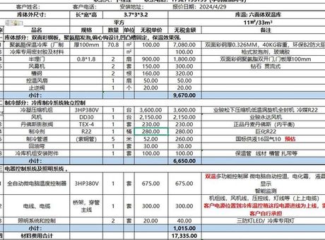 冷库一立方建造价格全解析：2025最新市场数据