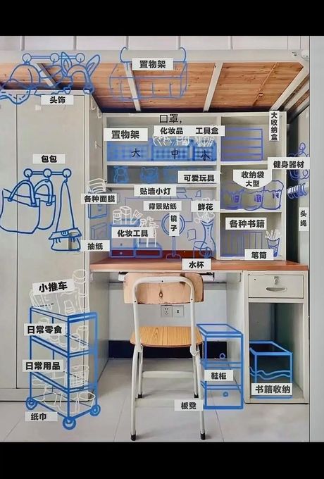 大学宿舍怎么装饰，大学宿舍装饰实战指南