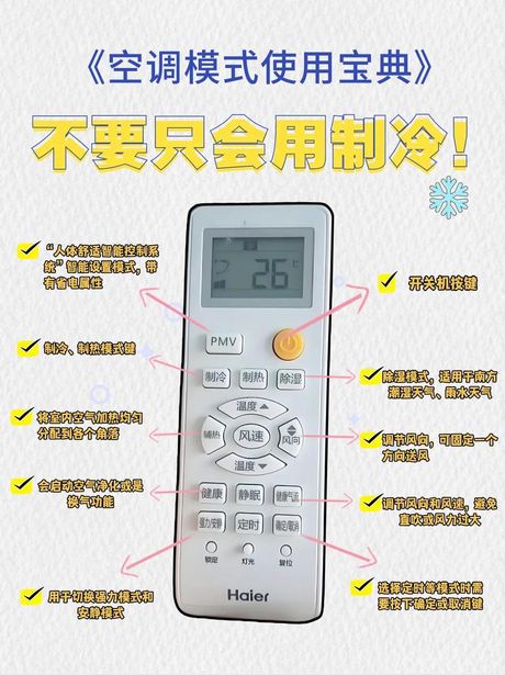 空调万能遥控器使用方法
