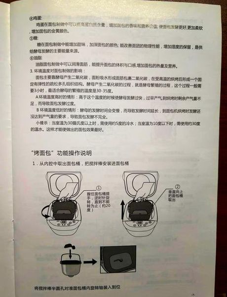 面包机使用方法