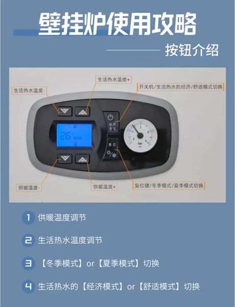 壁挂炉使用方法