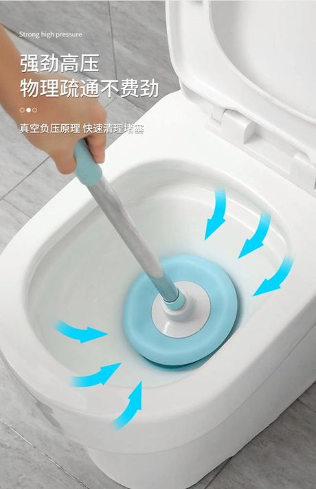 厕所疏通器的使用方法