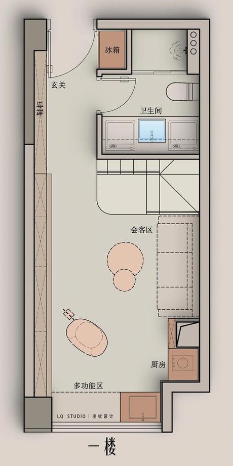 25㎡极限改造术：小空间多功能逆袭方案