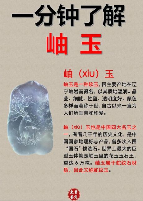 岫玉的鉴别方法