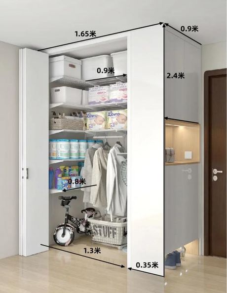 小储物间极致设计策略：2025空间扩容方案