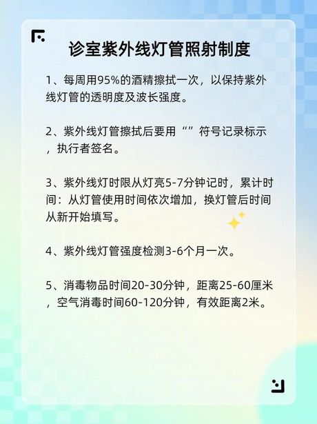 紫外线消毒灯使用方法