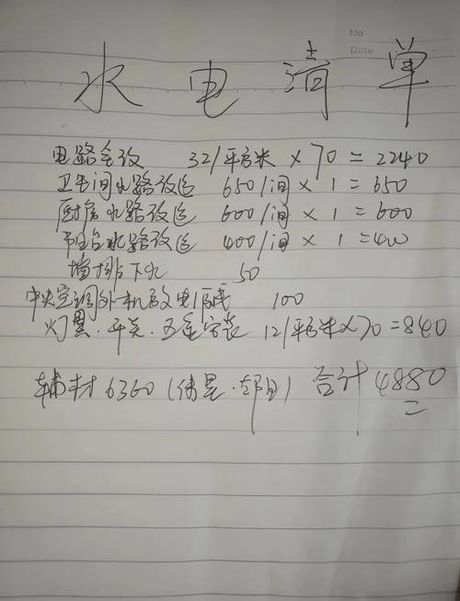 水电改造怎么收费