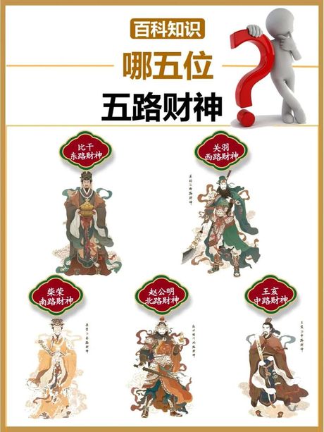 财神有哪几位，你知道吗？财神有哪几位？