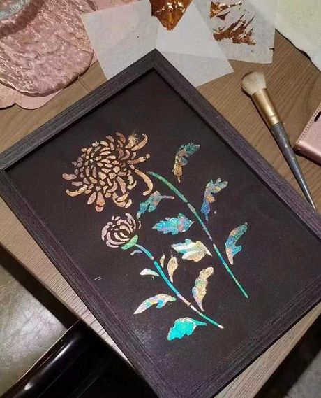 探秘金箔画：古老绘画艺术的珍品