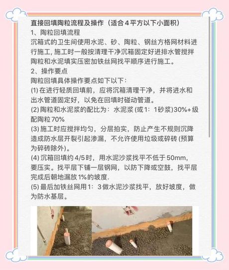 4平米卫生间陶粒回填多少钱，4平米卫生间陶粒回填费用解析与施工要点