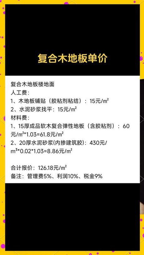 安装复合地板多少钱一平米