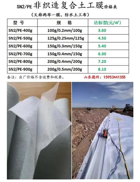 土工膜价格解析：多少钱一平方米？