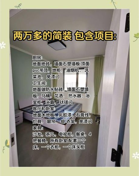 80平方的房子装修需要多少钱