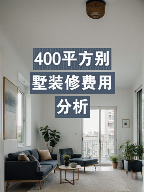 成都400平别墅装修多少钱，成都400平方米别墅装修费用概览