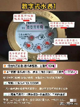 数字水表怎么看，如何读取不同类型的水表