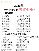 装修全包多少钱，2023年全包装修价格