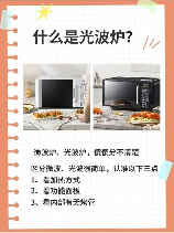 光波炉，光波炉的使用和维护