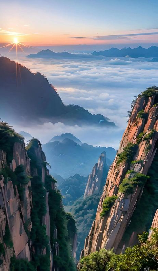 清水墙：被誉为黄山第一奇观的自然大景观